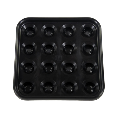 Ball Tablett Pool schwarz 57,2mm PVC